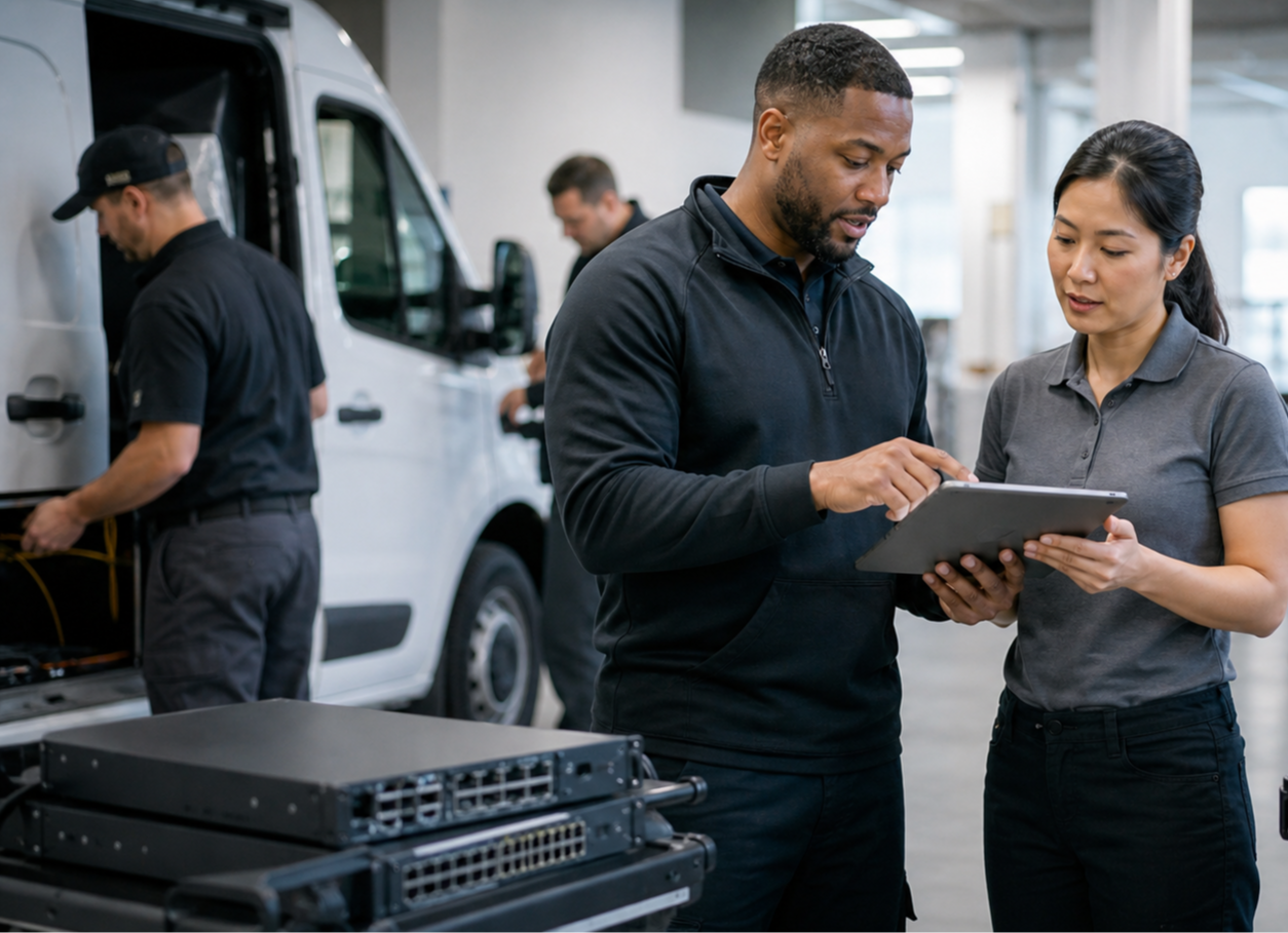 Nationwide Tech Deployments with Dedicated Crews and Consistent Execution-1 Nationwide Tech Deployments with Dedicated Crews and Consistent Execution-1