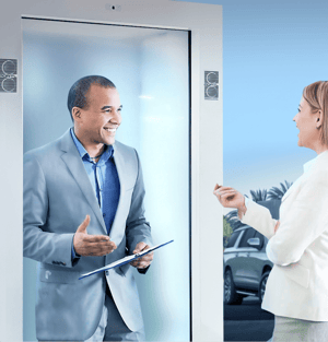 Connecting Businesses from afar PROTO hologram