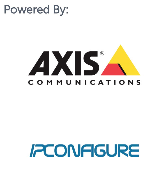 Powered by AXIS Communications and IPConfigure