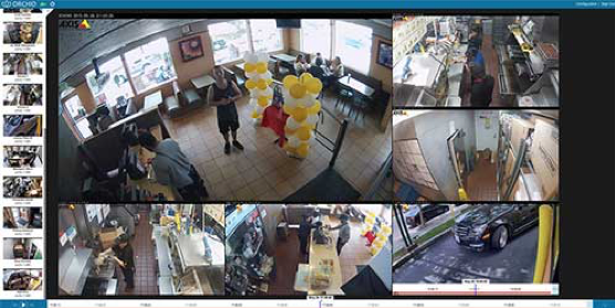 Vision camera view interface